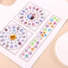 ZC508 Children's Diamond Bracelet Nail Sticker Set Application Scenario